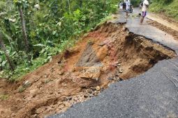 Puluhan rumah di Pacitan rusak akibat terjangan longsor