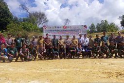 PT Timah Tbk dukung gerakan reboisasi lahan kritis dalam rangka peringatan HUT ke 77 TNI