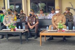 Wakil Bupati Lampung Tengah hadiri apel gelar pasukan dalam rangka operasi zebra