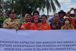 Masyarakat Pontianak diberi pelatihan pengendalian Karhutla