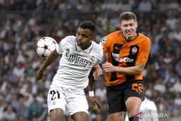 Liga Champions - Real Madrid atasi perlawanan Shakhtar Donetsk dengan skor tipis 2-1
