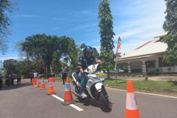 Lindungi keselamatan karyawan saat berkendara, PT Timah gelar sosialisasi safety riding