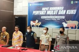 Kalbar berupaya tuntaskan PMK