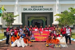 WBP bersihkan venue MTQN ke-29 di Kalsel
