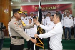 Pokdarkamtibmas Bhayangkara Resor Kota Tebing Tinggi dilantik