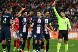 Sepuluh pemain PSG imbaingi Reims
