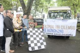 Wakil Gubernur Jawa Barat lepas ekspor ubi Cilembu ke Hongkong