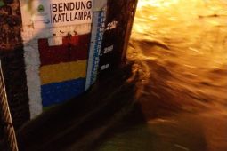 Bendung Katulampa Bogor siaga 2 banjir pada Minggu malam