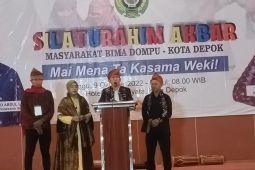 Silaturahmi masyarakat Bima-Dompu Depok dimeriahkan Parade "Rimpu"