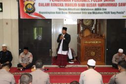 Polda Jambi teladani kepemimpinan Rosulullah SAW untuk wujudkan Polri presisi