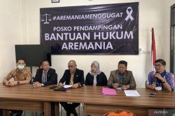 "Aremania Menggugat" kawal proses hukum tragedi stadion Kanjuruhan