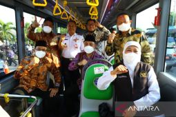 Gubernur Khofifah gratiskan Bus Trans Jatim di HUT ke-77 provinsi