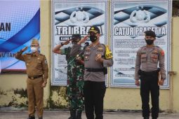 Pemkab Pringsewu ikuti Apel Gabungan Siaga Bencana tahun 2022