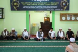 Polres Tebing Tinggi peringati Maulid Nabi Muhammad