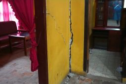 Puluhan rumah di Tulungagung Selatan retak dampak akibat likuifaksi