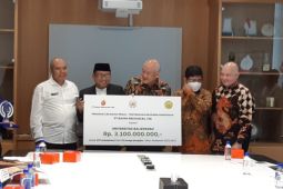 Uniba terima beasiswa untuk mahasiswa dan dosen Rp3,1 miliar