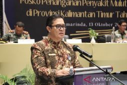 Tujuh daerah di Kaltim zona merah kasus PMK