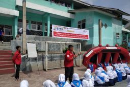 PMI Kota Sukabumi berikan edukasi pelajar tentang pengurangan risiko bencana