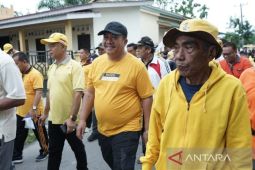 Wabup Asahan ikut gerak jalan Partai Golkar