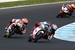Mario Aji fokus menatap balapan di Sepang