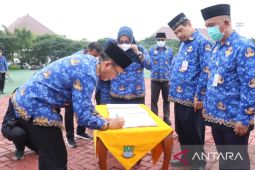 Sekwan DPRD Kabupaten Bekasi dikenai sanksi moral akibat langgar netralitas ASN