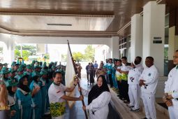 Wabup Paser lepas kontingen atlet Popda XVI Kaltim