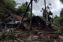 Longsor di Jember timbun dua rumah warga Desa Jambesari