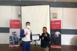 70 pelajar SMK Garuda dapat pendidikan cara berlalu lintas aman