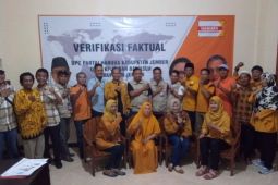 Verifikasi faktual kepengurusan sembilan parpol di Jember penuhi syarat