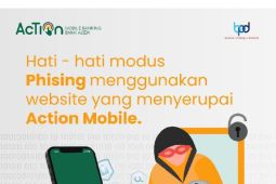 Nasabah diminta waspadai modus penipuan webiste palsu menyasar pengguan Action