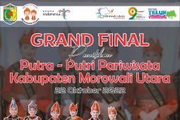 Grand final pemilihan Putra dan Putri Pariwisata Morut 2022 digelar di Gedung Morokoa