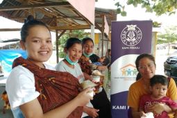 Hari Pangan, Regal Spring Indonesia adakan PMT di Toba cegah stunting