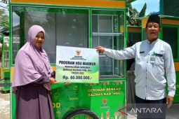 Baznas HSU launching program Gerobak Berkah