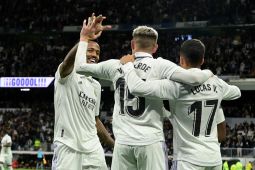 Madrid kokoh di puncak usai hantam Sevilla 3-1
