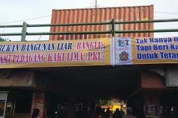Puluhan PKL Tambak Asri minta Pemkot Surabaya tak asal menggusur