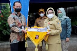 Bank Kalsel bantu perlengkapan penanganan bencana Dinas Sosial Kalsel