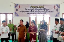 Bupati Katingan berharap kafilahnya meraih prestasi di Festival Seni Qasidah Kalteng