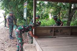 Dandim 1008/Tabalong meninjau lokasi TMMD ke-115