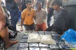 Polda Sumut gagalkan penyelundupan  30 kg sabu-sabu