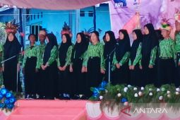 Siswa SMA/SMK lomba baca teks Sumpah Pemuda bahasa Biak