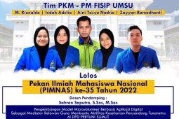 Dua  judul Program Kreativitas Mahasiswa FISIP UMSU lolos Pimnas 2022