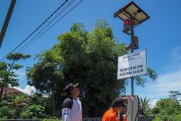 BPBD Kota Madiun lakukan perawatan alat EWS antisipasi bencana banjir