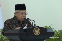 Wapres Ma'ruf Amin minta pemangku kepentingan aktif perkuat Jamsos Ketenagakerjaan