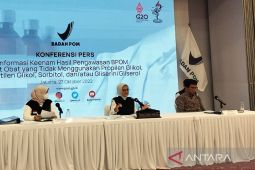 BPOM: 23 obat sirop aman dari 69 yang digunakan pasien GGAPA
