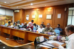 Bupati Tebo dan Forkopimda kunjungi KLHK RI dari solusi konflik lahan