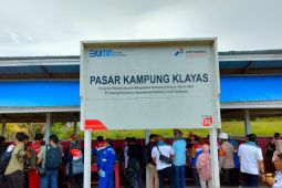 Pertamina RU VII Kasim bangun pasar bagi warga Papua di Sorong