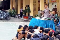 Kapolrestabes Medan bina  26 anggota geng motor
