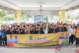 Padang Sidempuan lepas atletnya menuju Porprovsu 2022 dan Kejurda Sumut