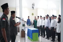 Ketua Bawaslu Palas lantik 51 anggota Panwascam