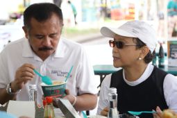 Sejumlah pejabat negara mampir ke festival kuliner